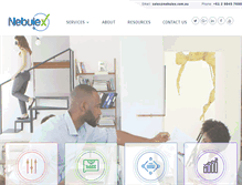 Tablet Screenshot of nebulex.com.au